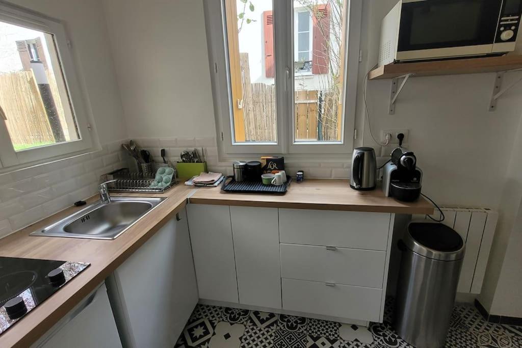 Maisonnette Avec Jardin Proche Paris 圣芒代 外观 照片
